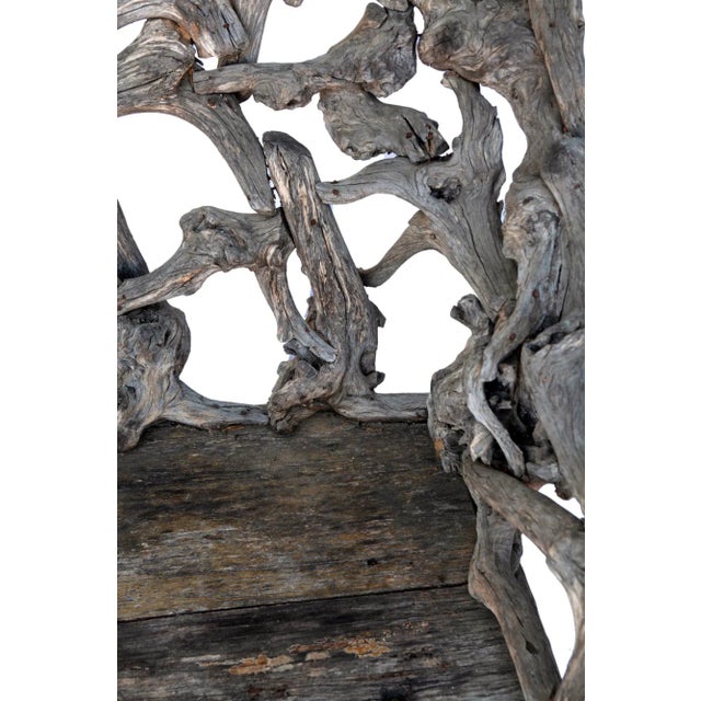 Late 20th Century King Driftwood Chair For Sale - Image 9 of 12