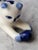 Set of 2, 1980s Ceramic Blue and White Cat For Sale - Image 4 of 13
