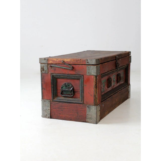 Antique Carpenter's Chest For Sale - Image 6 of 13