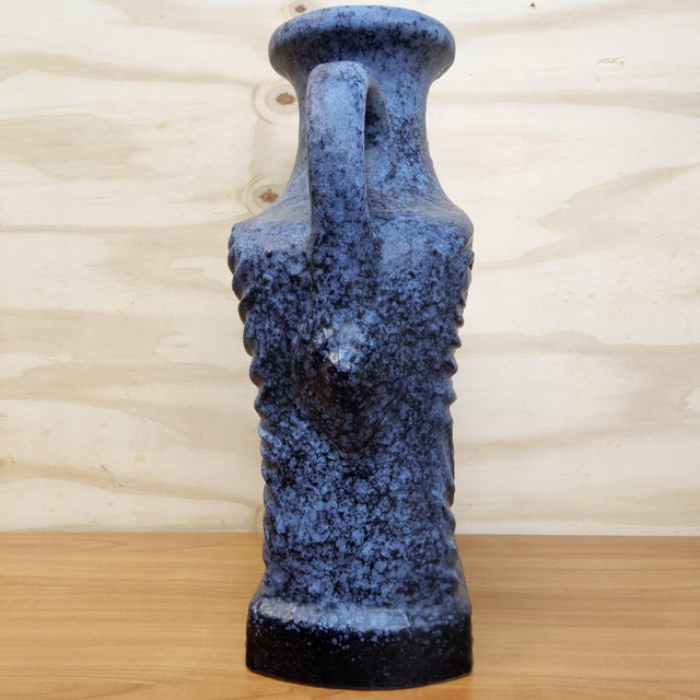 Ceramic Large Vintage West German Fat Lava Vase from Dümler & Breiden, 1970s For Sale - Image 7 of 18