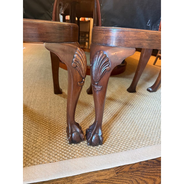 Set of 6 English Dining Chairs For Sale - Image 11 of 14