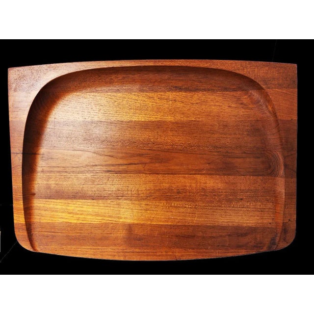 Mid 20th Century Jens Quistgaard Teak Wood Model 817 Charcuterie and Carving Board Designed for Dansk For Sale In Miami - Image 6 of 10