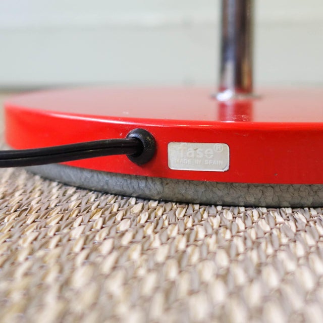 Teide Floor Lamp by Gabriel Teixido for Fase, Madrid, 1974 For Sale - Image 17 of 18