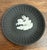 Neoclassical Vintage Wedgwood Black Jasperware Fluted Trinket Dish - Aurora Chariot Design For Sale - Image 3 of 8
