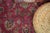 1970s Vintage Persian Handmade Wool 8x11 Red Area Rug For Sale - Image 4 of 11