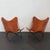 1960s Pair of Leather Butterfly Chairs by Jorge Ferrari-Hardoy for Knoll For Sale In New York - Image 6 of 10