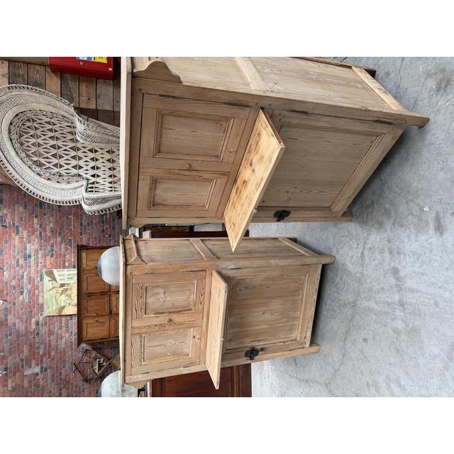 1920s Boarding School Cabinets, Set of 2 For Sale - Image 5 of 13