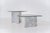 Marble & Glass Coffee Tables, Set of 2 For Sale - Image 6 of 11