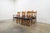 Vintage Milling Road by Baker Lyre Back Dining Chairs (Set of 6), Attributed For Sale - Image 4 of 16