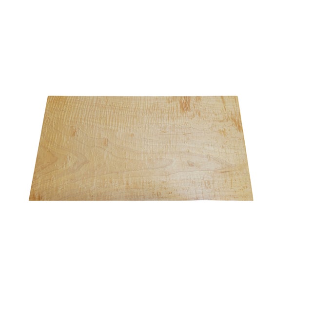 Curley Maple Side Table For Sale - Image 4 of 4