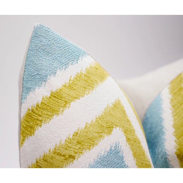 Mid-Century Modern Bassett McNab Company "Cayo" 25" Square Down/Feather Pillow For Sale - Image 3 of 5