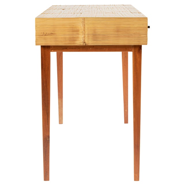 Not Yet Made - Made To Order Andros Desk, Natural For Sale - Image 5 of 7