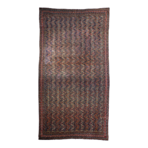 Fine Antique Tribal Qashqai Rug 8'4'' X 15'4''