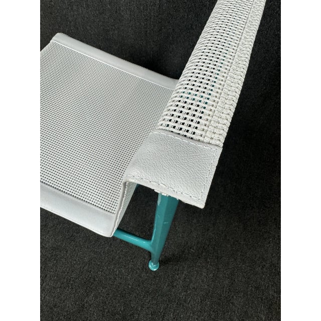 Six Vintage Mid Century Modern 1966 Leisure Collection Patio Dining Chairs by Richard Schultz for Knoll, Attributed For Sale In Palm Springs - Image 6 of 11