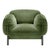 Contemporary Tarantino Green Lounge Chair For Sale - Image 3 of 3