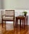 1960s Vintage Fruitwood Nesting Tables by Heritage, Set of 3 For Sale - Image 12 of 13