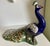 Blue Vintage Mid Century Modern Holland Molds Ceramic Peacock Bird Figurine For Sale - Image 8 of 8