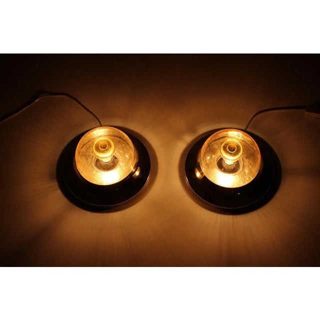 Brass Austria Wall Lamps, 1950s, Set of 2 For Sale - Image 4 of 13