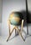 Rand McNally Globe by Edward Wormley / Dunbar A Tri-Leg Atomic design with Brass Capped Feet. This globe does not...