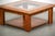 1980s Walnut Burl and Glass Coffee Table, 1989 For Sale - Image 5 of 12