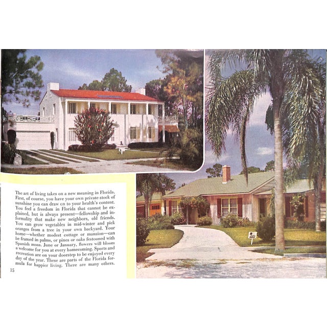 1950s "Florida: The Sunshine State" Book For Sale - Image 9 of 10