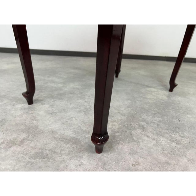 Art Deco Mahogany Bijouterie Display Cabinet Table, 1930s For Sale - Image 10 of 15