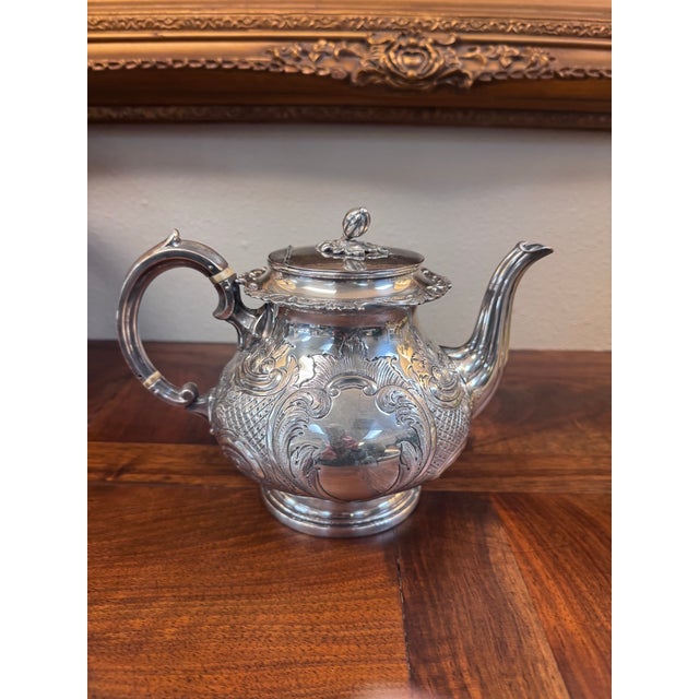 A spectacular assembled Victorian silver-plated tea and coffee service featuring five complementary pieces collected from...