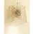 White Hammered Strips Listelli Murano Glass Wall Sconce by Simoeng For Sale - Image 8 of 12