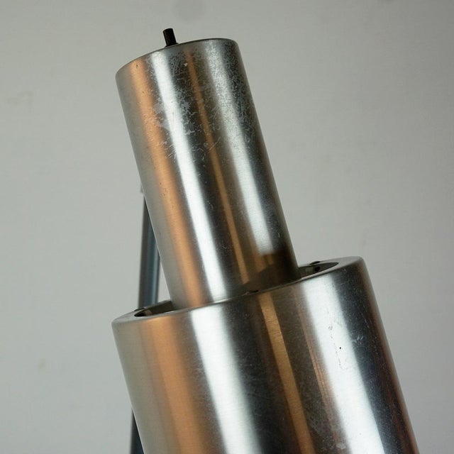 This iconic scandinavian modern Spot Floorlamp Model Studio has been designed by Jo Hammerborg and manufactured by Fog and...