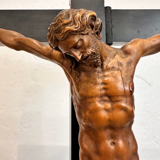Christ Crucified Following Guglielmo Della Porta, 1800s, Wood For Sale - Image 15 of 18