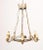 Antique Brass Chandelier For Sale - Image 9 of 9