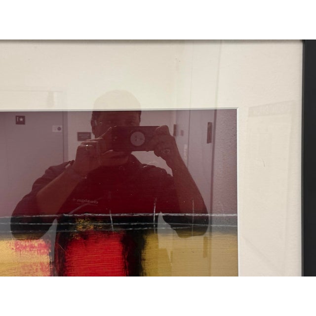Ron Kempton Untitled II Mixed Media Print, Framed For Sale - Image 10 of 12