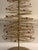 Late 20th Century Vintage Gold Wire Beaded Christmas Trees – Set of 2 (20” Each) For Sale - Image 5 of 11