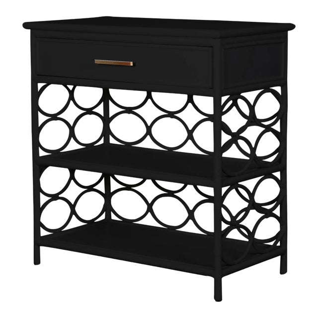 Infinity End Table - Black For Sale