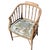 Mid 20tg Century Vintage Faux Bamboo Armchairs - Pair With Lee Jofa “Arlington” Seat Cushion For Sale - Image 9 of 9