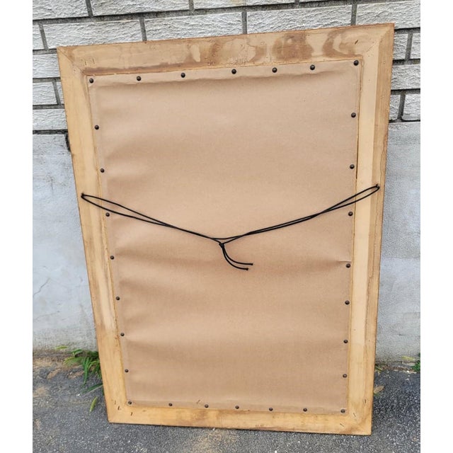 Antique 19th Century French Gilded Wood Wall Mirror Gold Carved Victorian Frame For Sale - Image 16 of 16