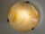 Metal French Art Deco Cream Alabaster and Brass Pendant Light, 1920s For Sale - Image 7 of 18