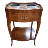 A 19th-Century Louis XV-Style Refraîchissoir Wine Cooling Table For Sale