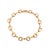Modern Vintage Cartier Nouveau JCC 18k Yellow & White Gold Horsebit Link Bracelet For Sale - Image 3 of 8