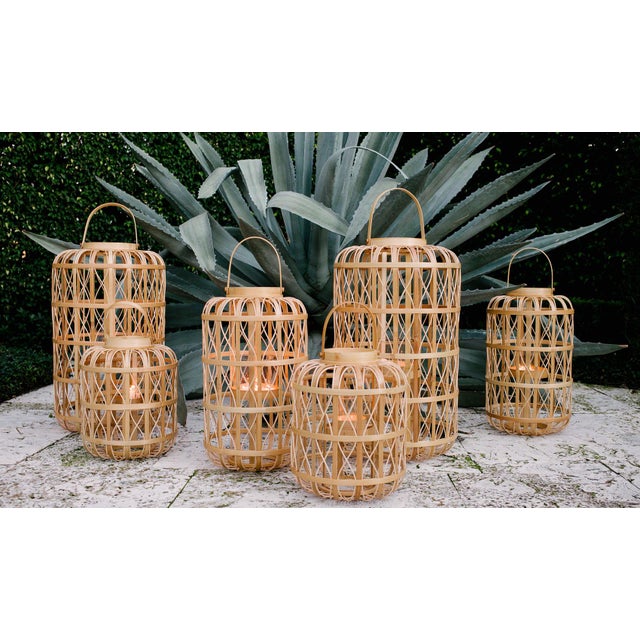 Wood Amanda Lindroth Harbour Island Lantern - Small For Sale - Image 7 of 7