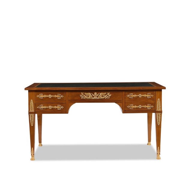 Antique Mahogany Desk, France, 1810s For Sale - Image 10 of 14