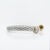 David Yurman 7mm Sterling Silver, Citrine, & Diamond Classic Cable Bracelet For Sale - Image 12 of 15