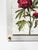 Contemporary Red Peony - Hand Textured Red Flower For Sale - Image 3 of 7