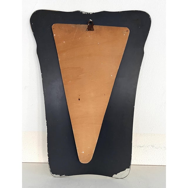Vintage Italian Wall Mirror with Decorations, 1950s For Sale - Image 15 of 17