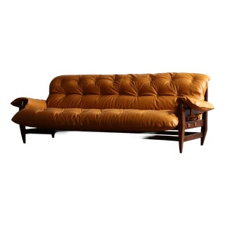 Rodeio Sofa by Jean Gillon for Italma Wood Art, Brazil, 1965 For Sale