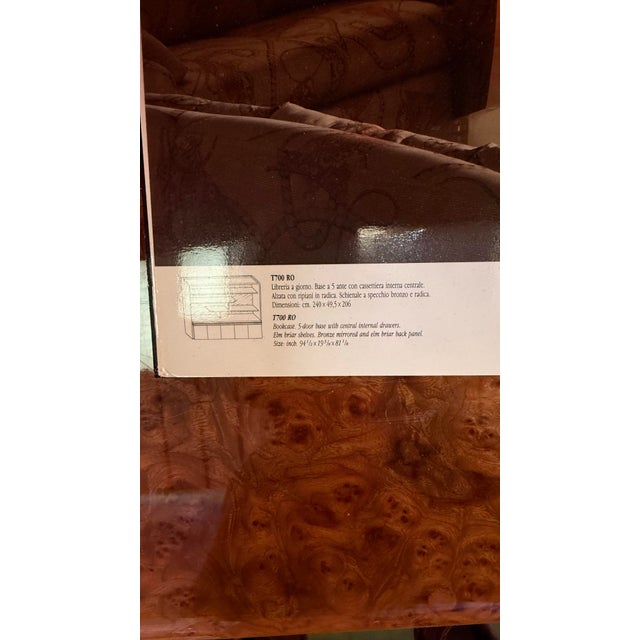 1990s Idra Living Room Furniture in Walnut by Turri, 1992 For Sale - Image 5 of 10