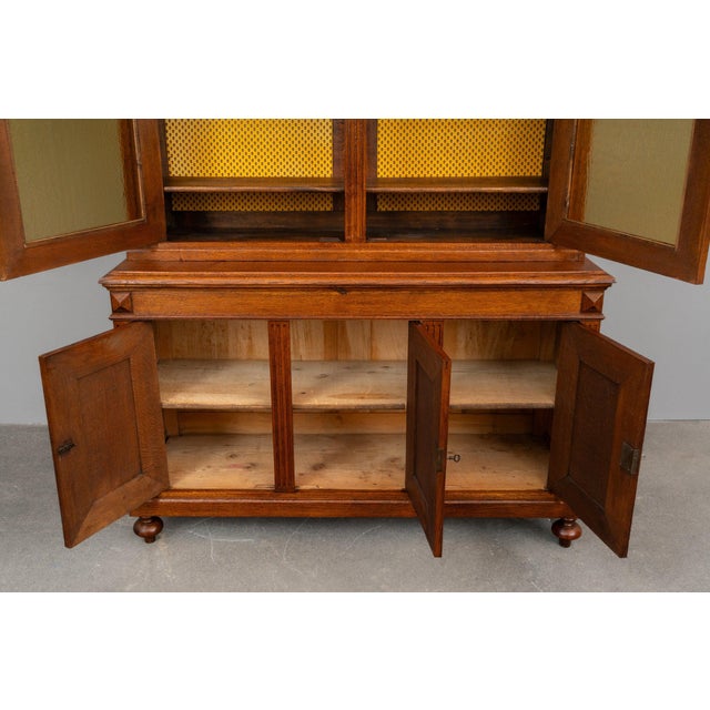Gründerzeit Oak Bookcase, 1800s For Sale - Image 15 of 18