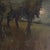 Impressionist Italian Moonlight Landscape by Alberto Cecconi, Vintage Original Oil Painting, Early 20th Century For Sale - Image 3 of 9