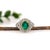 2020s Exceptional Gia Certified Emerald in a Bespoke Heirloom Setting: Solid 14k Gold, Size 6.75 For Sale - Image 5 of 11