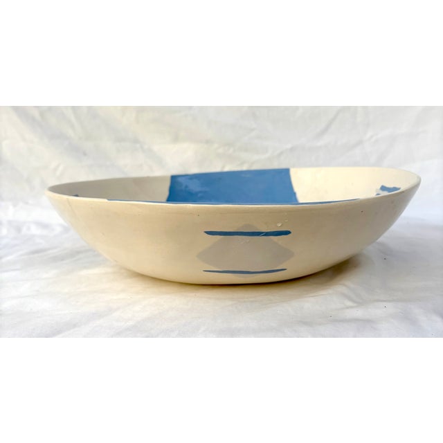 1980's Memphis Style Studio Pottery Bowl, Signed by Artist For Sale In Palm Springs - Image 6 of 12
